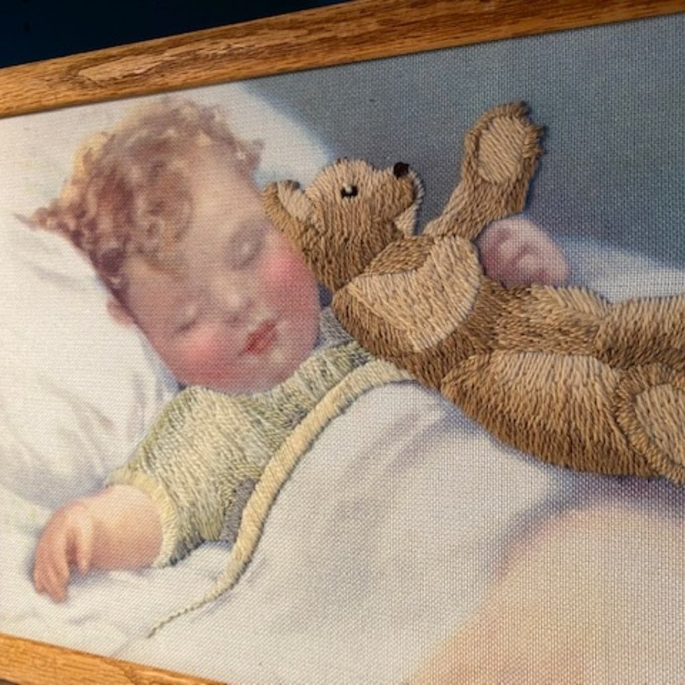 Bessie Pease Gutmann Happy Dreams Embroidery